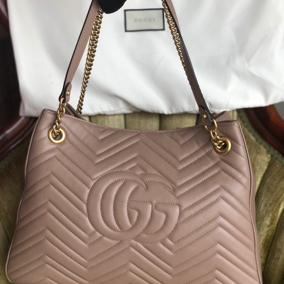 ❌SOLD❌Gucci GG matelasse marmont shoulder bag - Picture 6 of 8